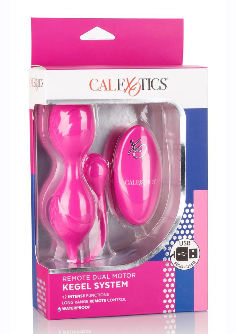 Kegel System Rechargeable Vibrating Silicone Kegel Balls with Remote Control