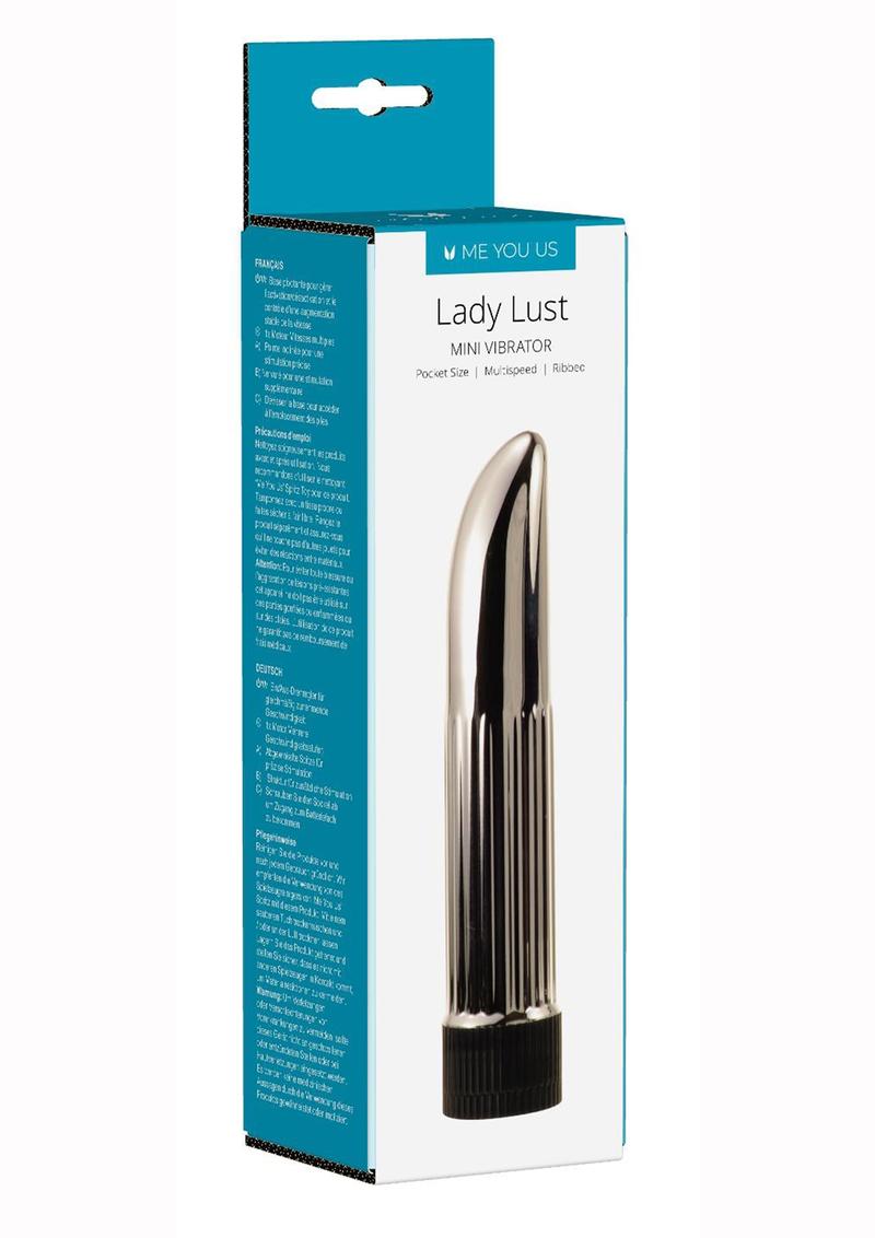 ME YOU US Lady Lust Ribbed Mini Vibrator