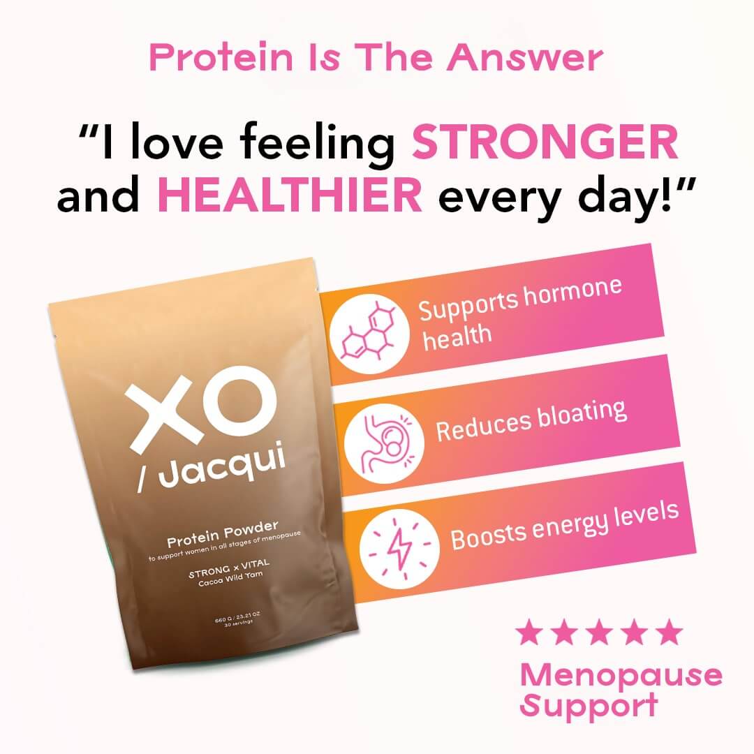 Strong + Vital Menopause Support Protein Powder – Cacao Wild Yam