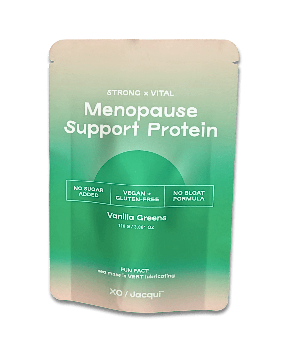 Strong + Vital Menopause Support Protein Powder – Vanilla Greens