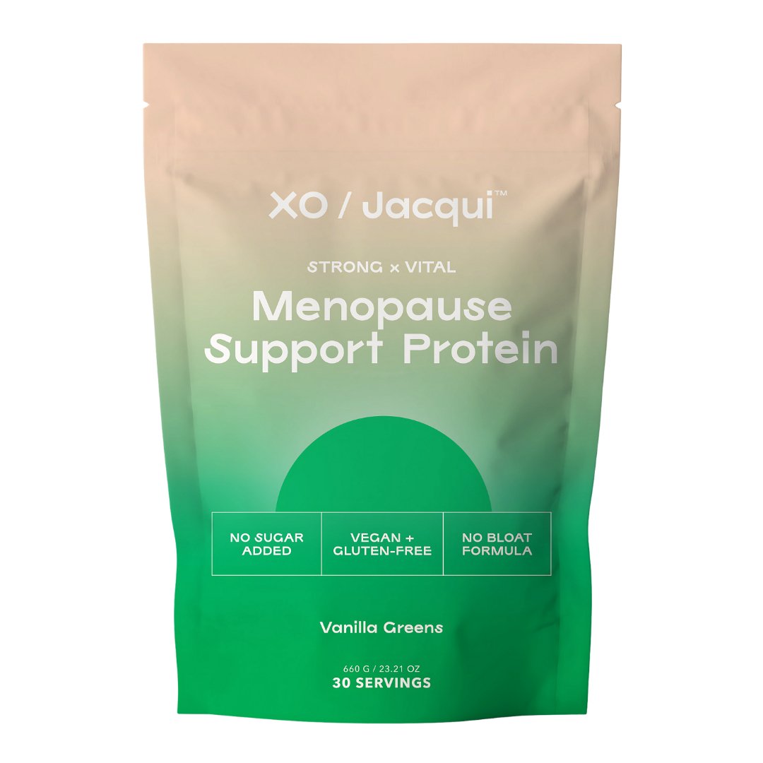 Strong + Vital Menopause Support Protein Powder – Vanilla Greens