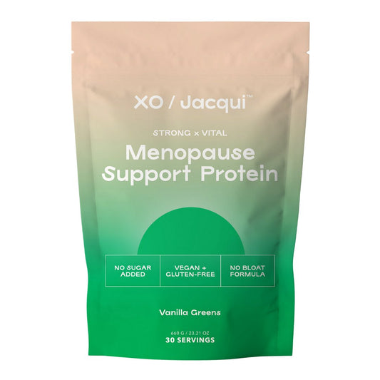 Strong + Vital Menopause Support Protein Powder – Vanilla Greens
