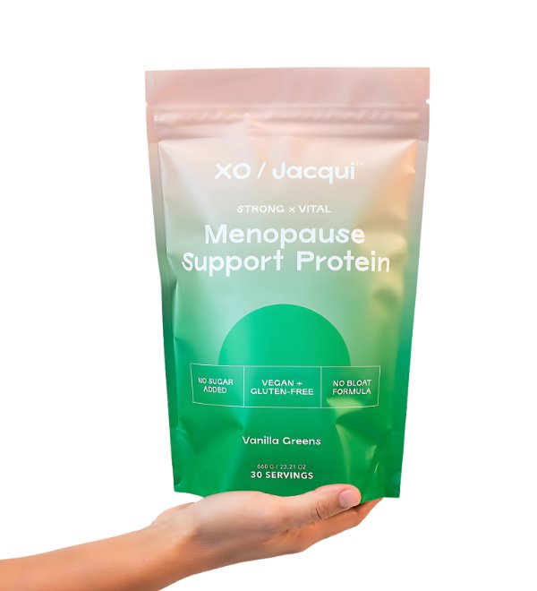 Strong + Vital Menopause Support Protein Powder – Vanilla Greens